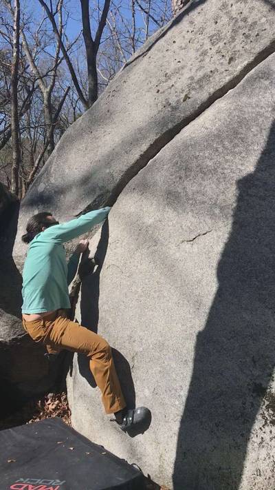 Easy Crack Traverse v2, Boat Rock - Beta Video from PCKLE