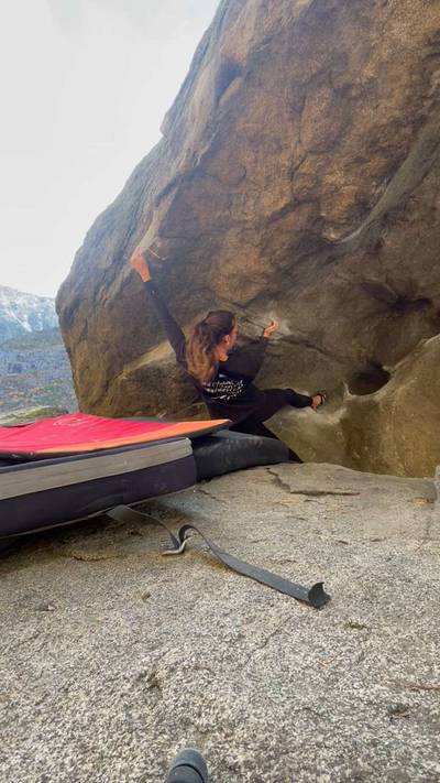 Crimpsqueak v8, Leavenworth - Beta Video from Tracy