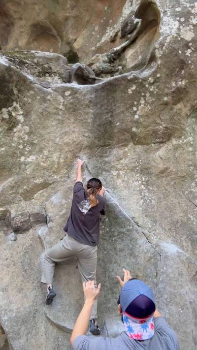 Waimea Wall v1, Castle Rock State Park - Beta Video from anna9334