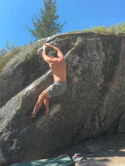 Sink or Swim v6, Lake Tahoe - Beta Video from jordiclimbs