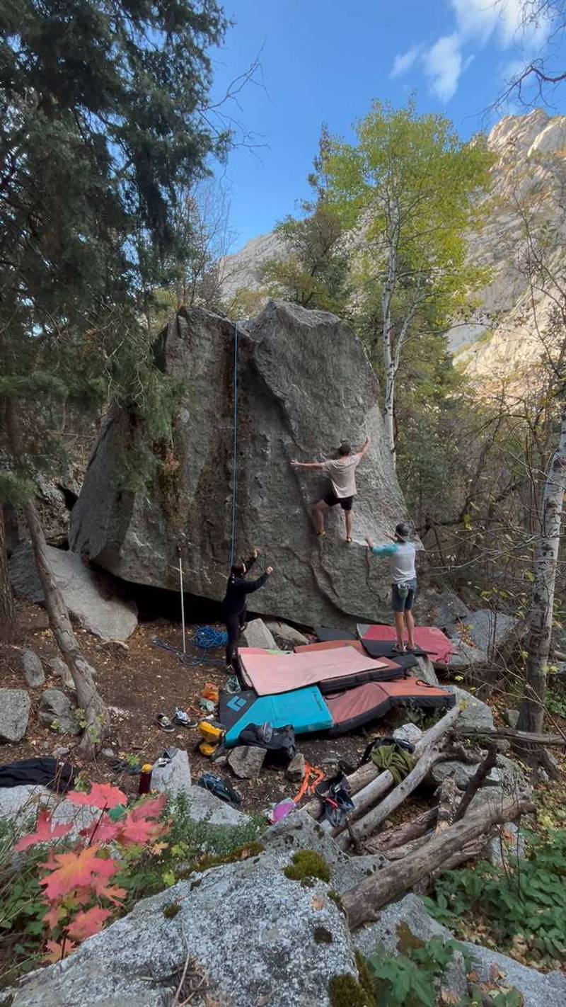 William Perry v9, Little Cottonwood Canyon - Beta Video from PhilH