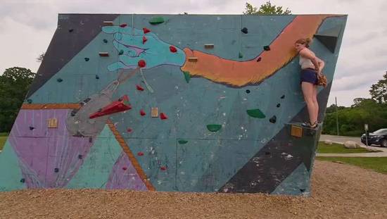 Charlie, v4, Grand Rapids Boulder Project - Beta Video from Lionheart03