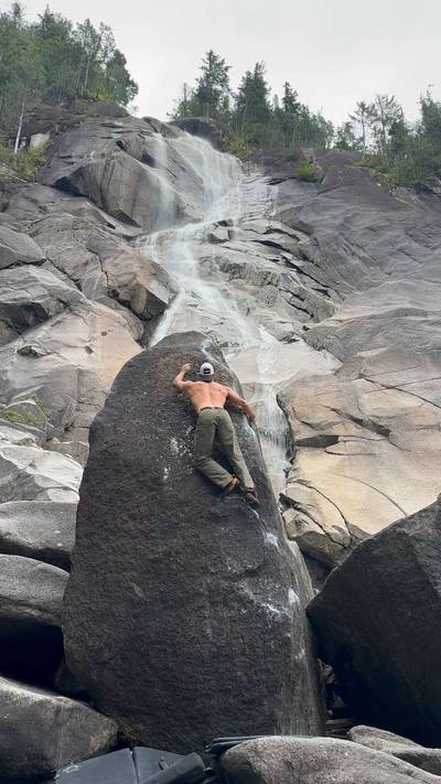 Under the Falls v3, Squamish - Beta Video from ap.persad