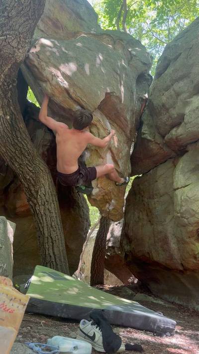 Hanging Arete v6, The Citadel - Beta Video from Charlie_d