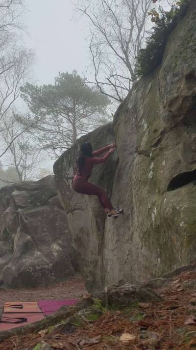Coup de Pompe v0, Fontainebleau - Beta Video from chrlauren