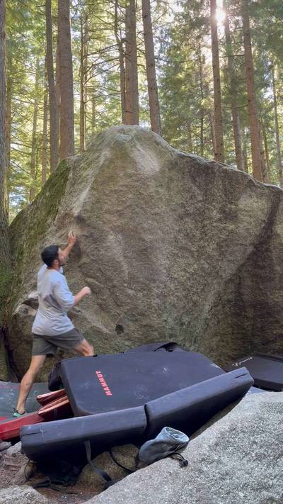 Titanic Lunge v4, Squamish - Beta Video from carlyb