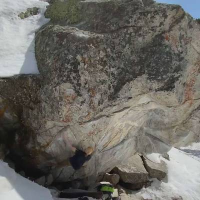 Squeegee v12, Little Cottonwood Canyon - Beta Video from mcneely23