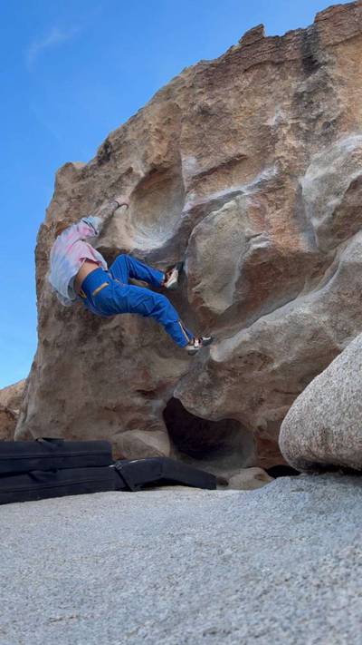 False Hueco v1, Joshua Tree - Beta Video from mckinleyav