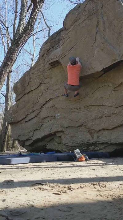 Gundercling v4, New River Gorge - Beta Video from capt.adventurepants