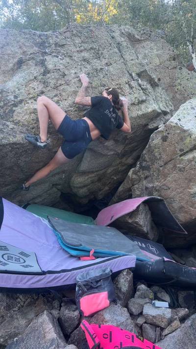 Moon Shadow v8, Little Cottonwood Canyon - Beta Video from CathyG