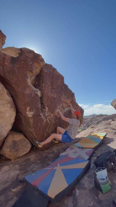 Woman of Leisure v1, Hueco Tanks - Beta Video from AndrewSpiars