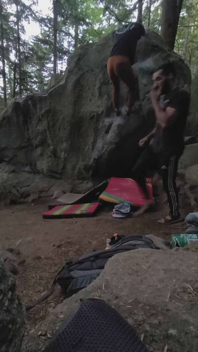 Black Mark v4, Squamish - Beta Video from Erock_climber