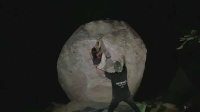 Paul Rocks v4, Tramway - Beta Video from lakergorl
