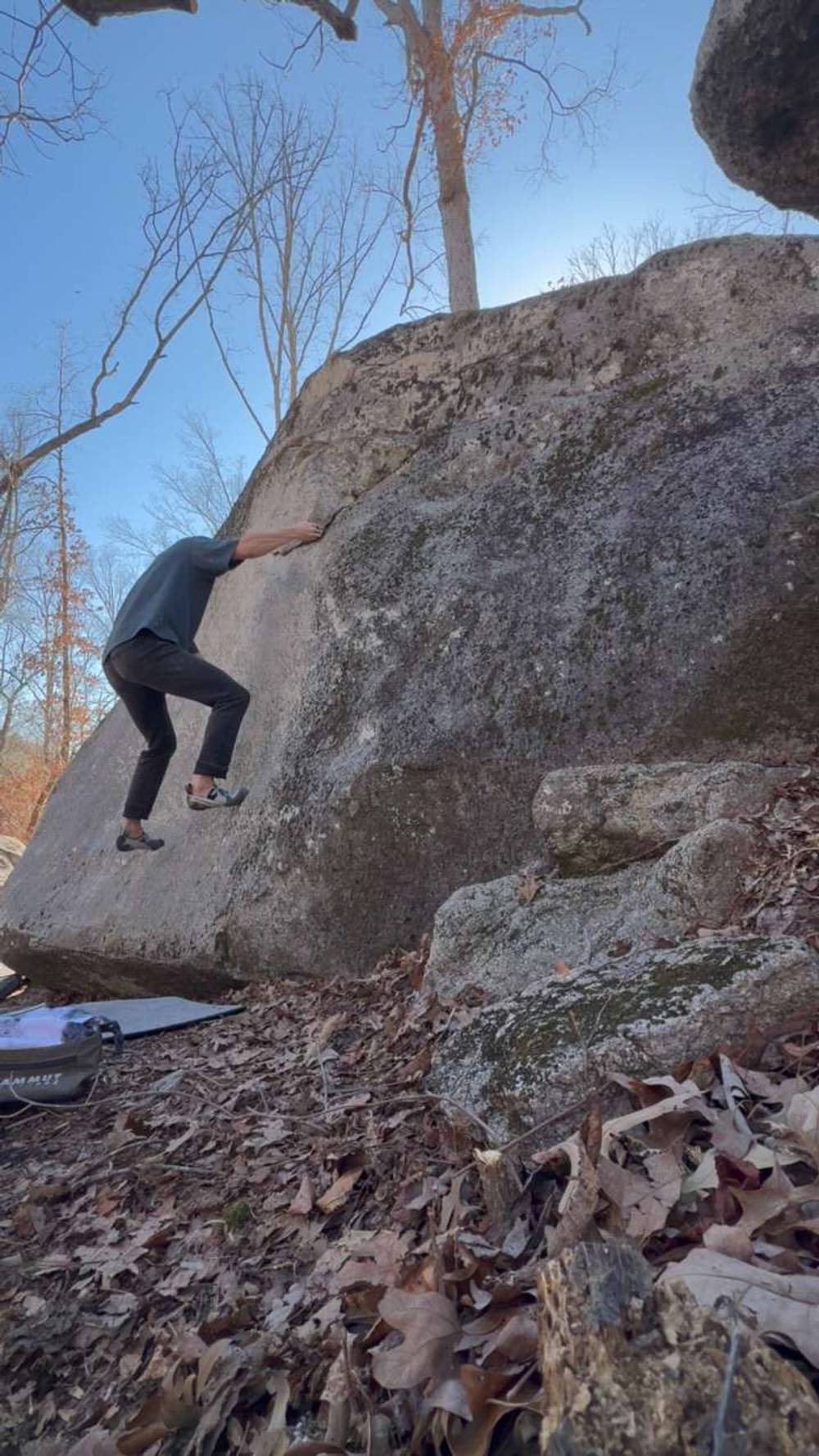 Yellow Wall Traverse v5, Boat Rock - Beta Video from Kannm