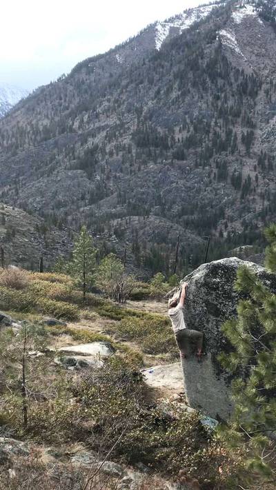 The Cattleguard Arete v8, Leavenworth - Beta Video from owengm