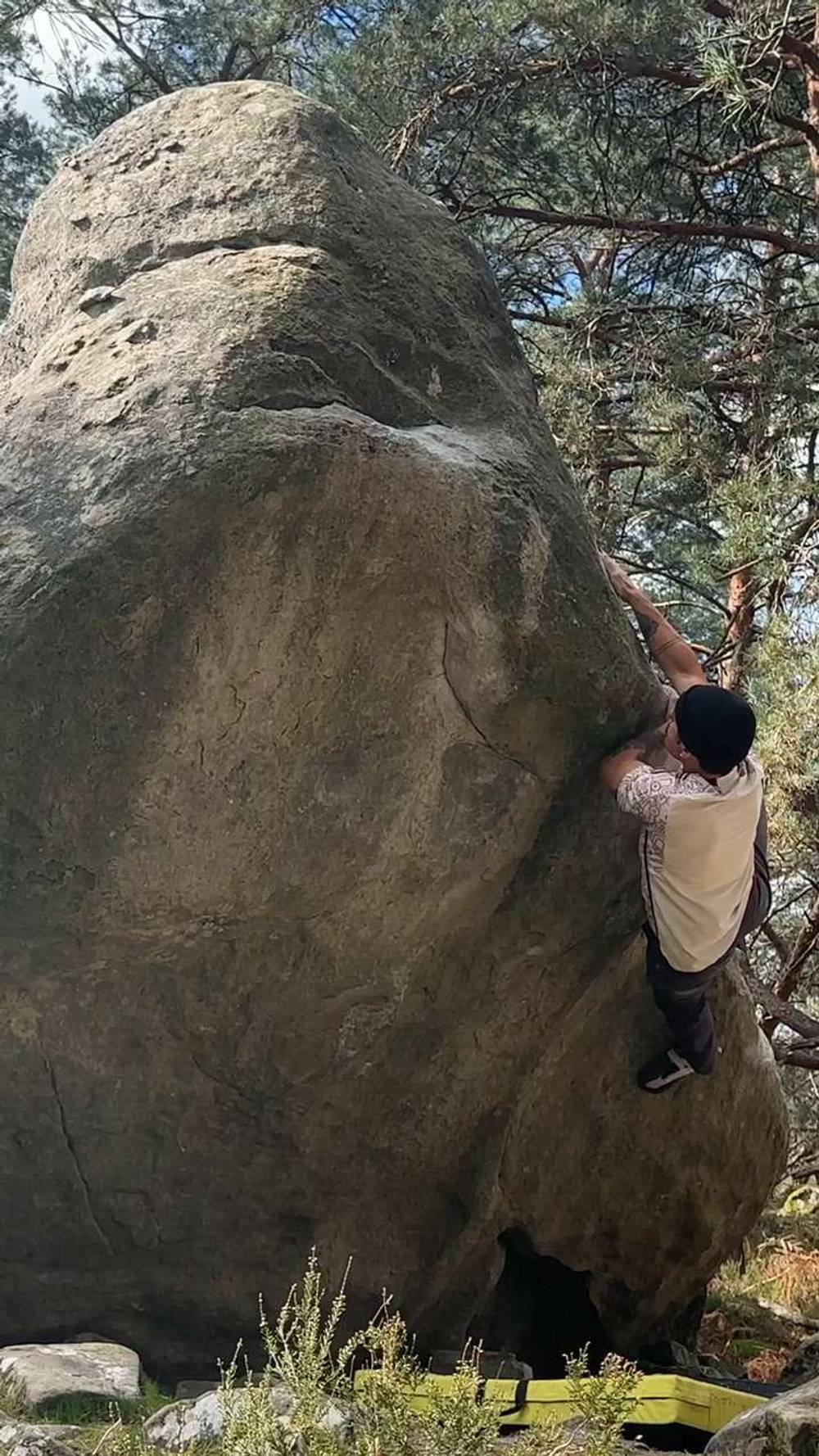 L’Arete des Comiques v7, Fontainebleau - Beta Video from breakingbeta