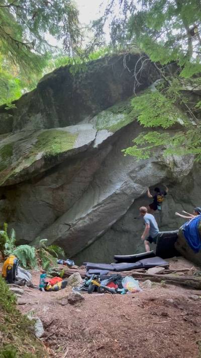 End of My Rope v11, Squamish - Beta Video from jacqweeeee