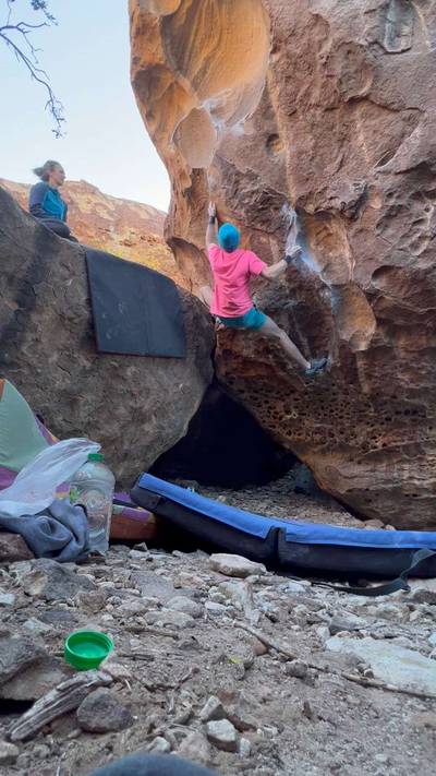 Best of the West v7, Hueco Tanks - Beta Video from brenner.rauch