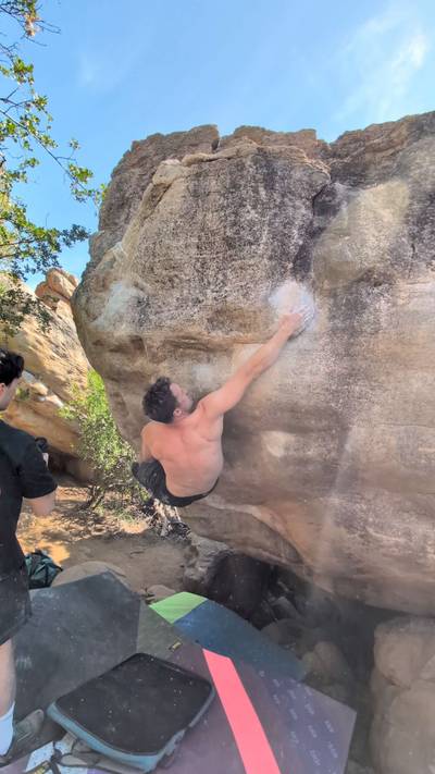 Hot Zucchini v11, Rocklands - Beta Video from JoshMuller