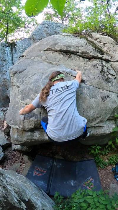 Hauled Ass v2, Stone Fort - Beta Video from MisterClimber