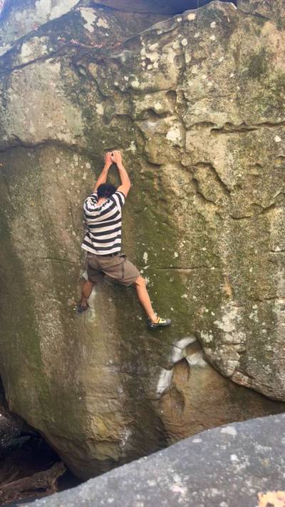 The Hulk v6, Stone Fort - Beta Video from climbsbynikaleb