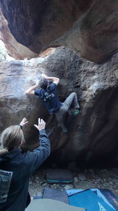 Scream v11, Hueco Tanks - Beta Video from Stickyshoes
