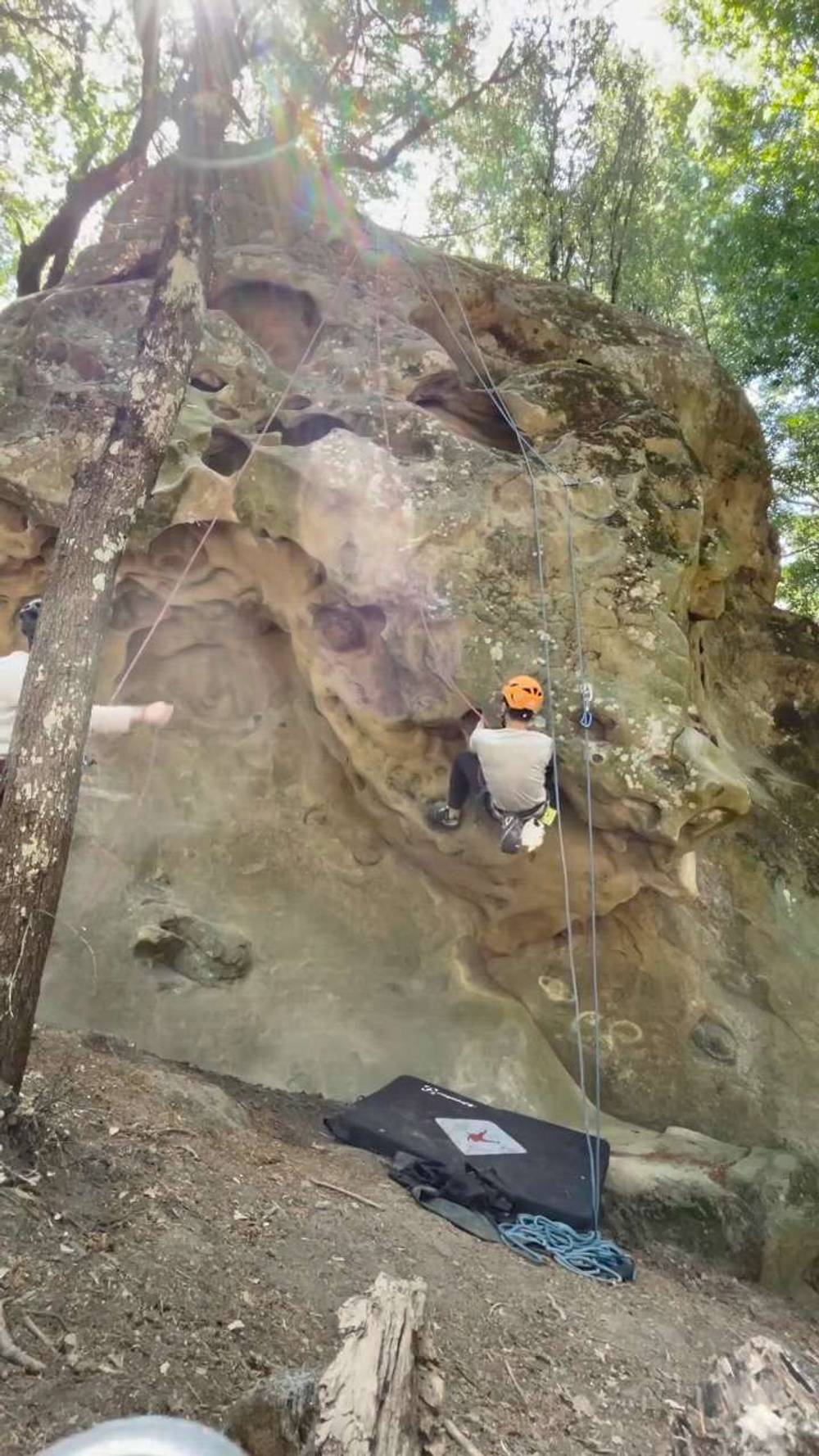 Herpes Simplex 5.11c, Castle Rock State Park - Beta Video from StarkZhu