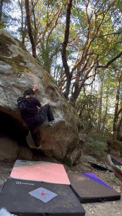 The Clam v4, Indian Rock - Beta Video from helenclimbs