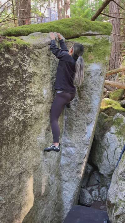 Sea of Doubt v6, Squamish - Beta Video from annaclimbing