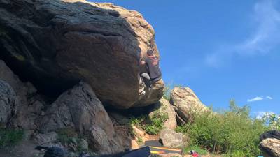 Bacterial v5, Clear Creek Canyon - Beta Video from thatclimbwasass