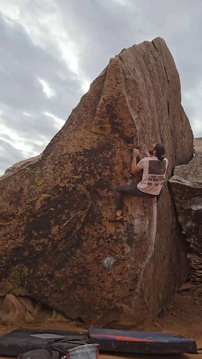 Fin Arete v6, Moe's Valley - Beta Video from Hero