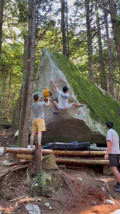 On Again Off Again v10, Squamish - Beta Video from vjosh