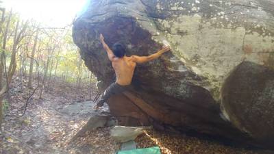 Cain and Ankle v8, Holy Boulders - Beta Video from RocktheVargas