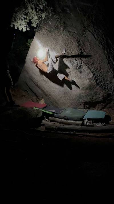 RIP Arete v8, Little Cottonwood Canyon - Beta Video from lifewithoutbuildings