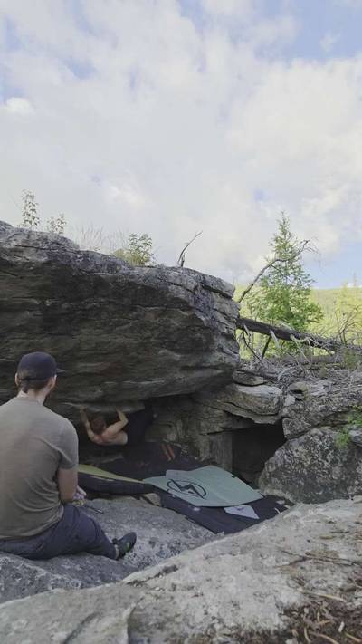 Dirty Pirate v7, Kelowna - Beta Video from oliver_cant_climb