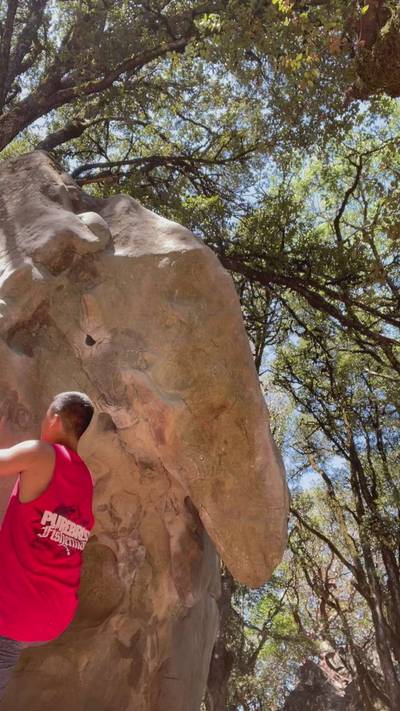 Overhang Lieback v2, Castle Rock State Park - Beta Video from Wasabi2468
