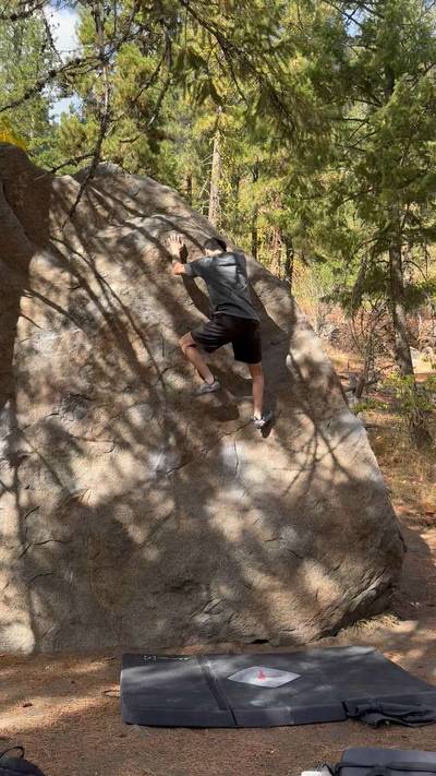 Cowardly Lion v0, Leavenworth - Beta Video from climb_ryan