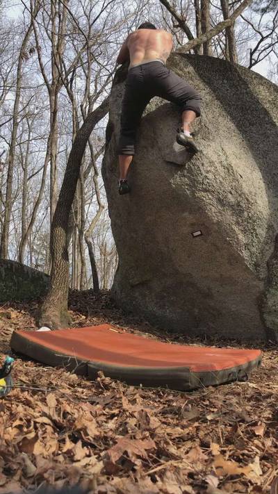 Dogwood Arete v4, Boat Rock - Beta Video from wreilova