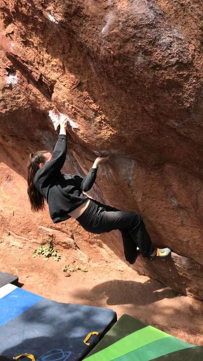 UCT into Bob’s Bulge v10, Flagstaff Mountain, CO - Beta Video from lexikimes