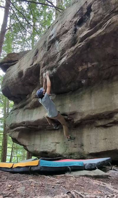 Mad Hatter v6, New River Gorge - Beta Video from juanjara