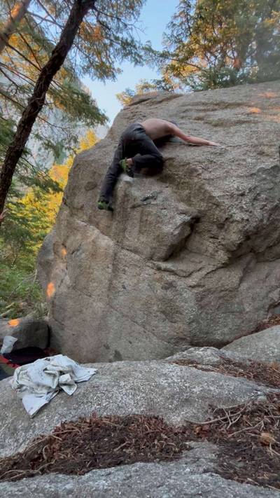 Will Problem v6, Little Cottonwood Canyon - Beta Video from maxcj