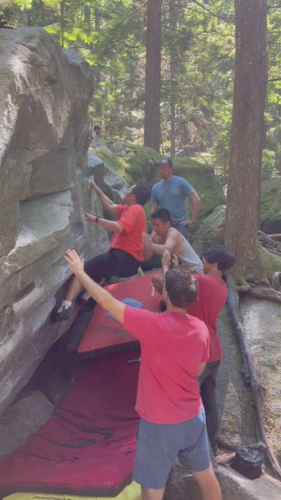 Squamish Days Traverse v2, Squamish - Beta Video from improvchen
