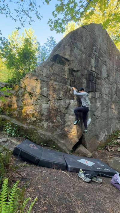 The Five Star Lip v2, Gold Bar - Beta Video from justclimbin