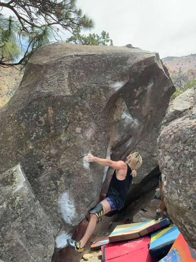 Jizzsap Left v9, Smith Rock - Beta Video from Boulderman_Climbs