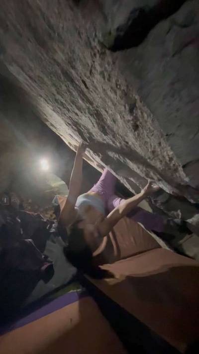 Year of the Lamb Cave Start v10, Little Cottonwood Canyon - Beta Video from sophiatap