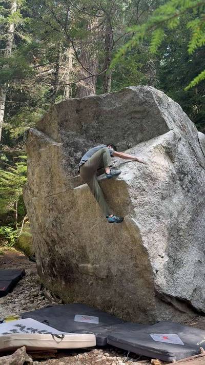 Porkopolis Sit v5, Stevens Pass - Beta Video from climb_ryan