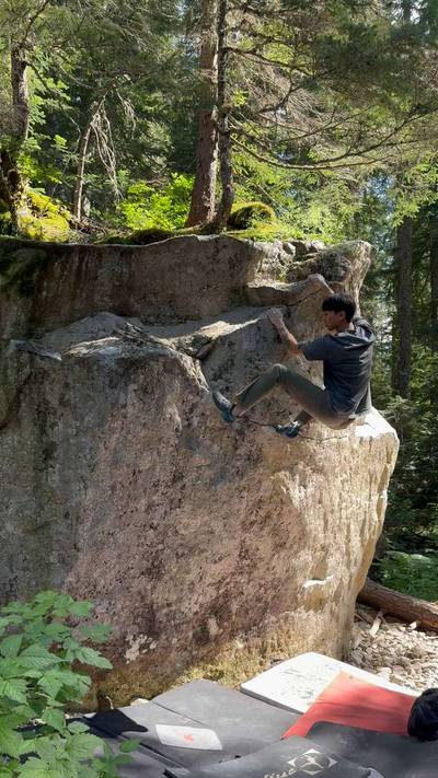 Fluffing the Turkey v5, Stevens Pass - Beta Video from climb_ryan