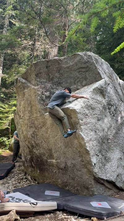 Porkopolis v4, Stevens Pass - Beta Video from climb_ryan