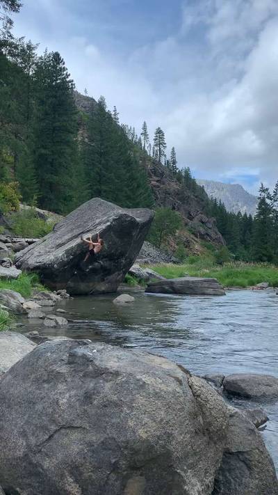 Beach Arete v2, Leavenworth - Beta Video from masonmaurer