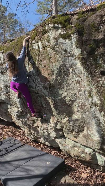 Gary Sperry v1, Hospital Boulders - Beta Video from sarahrara